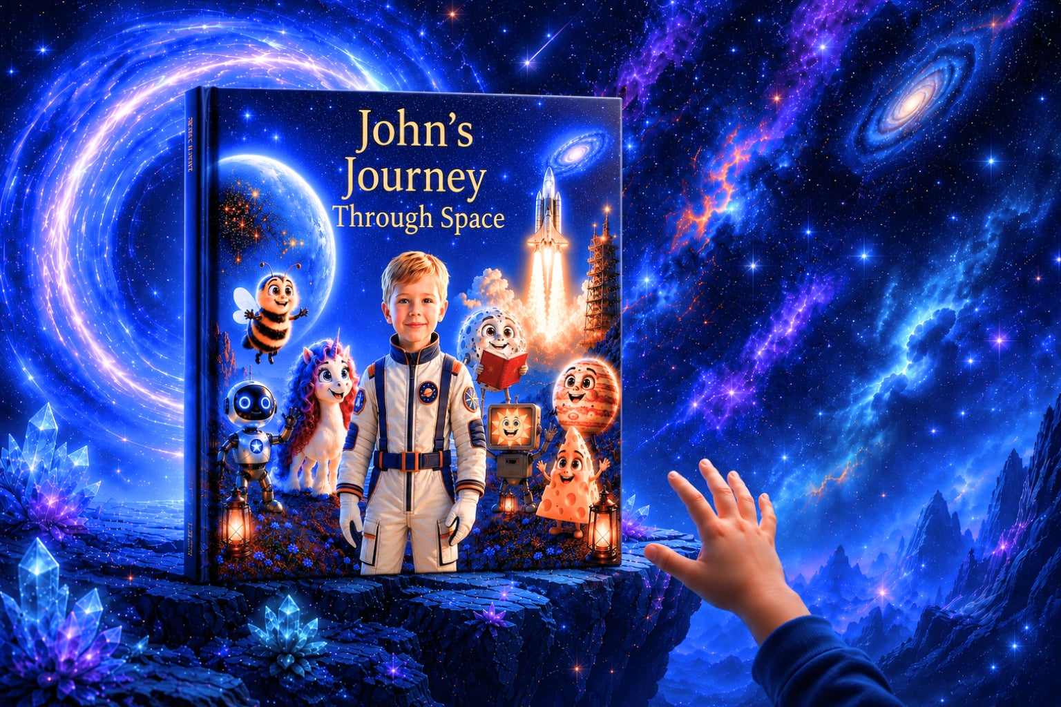 Journey Through Space hero scene